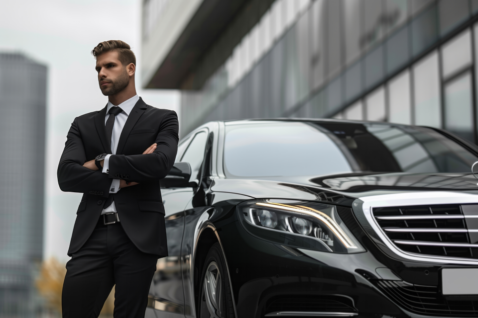 luxury black car service new york